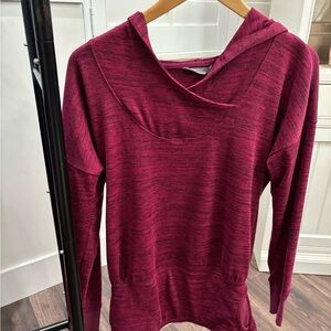 Athleta Knit Hoodie Pullover